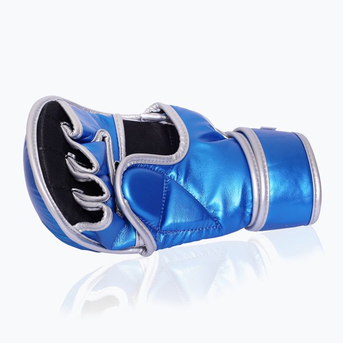 Octagon Mettalic MMA sparring kesztyű kék 4