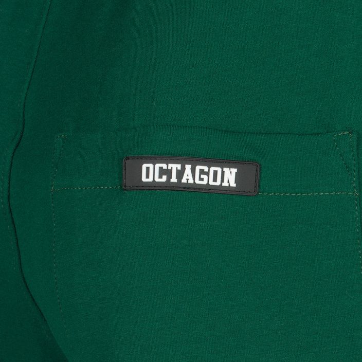 Férfi Octagon Light Small Logo nadrág zöld 4