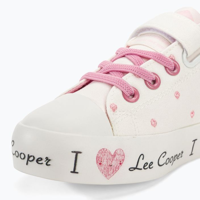 Lee Cooper gyermek cipő LCW-24-02-2159 fehér 7