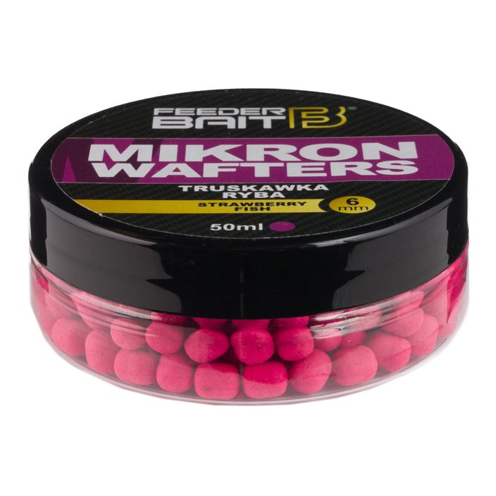 Wafters Feeder Bait Mikron Strawberry & Fish 6 mm 50 ml FB27-8 horogcsali 2