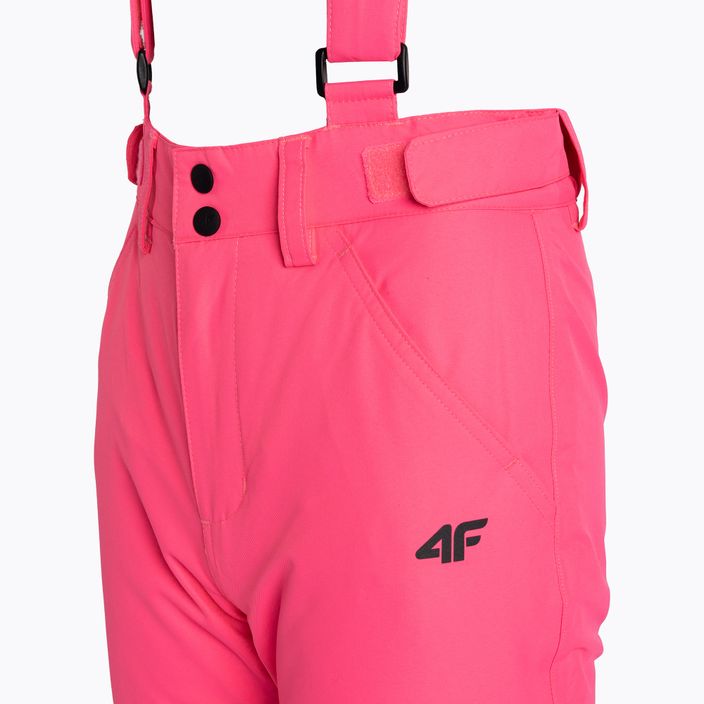 Gyermek sí nadrág 4F F353 forró rózsaszín neon 5