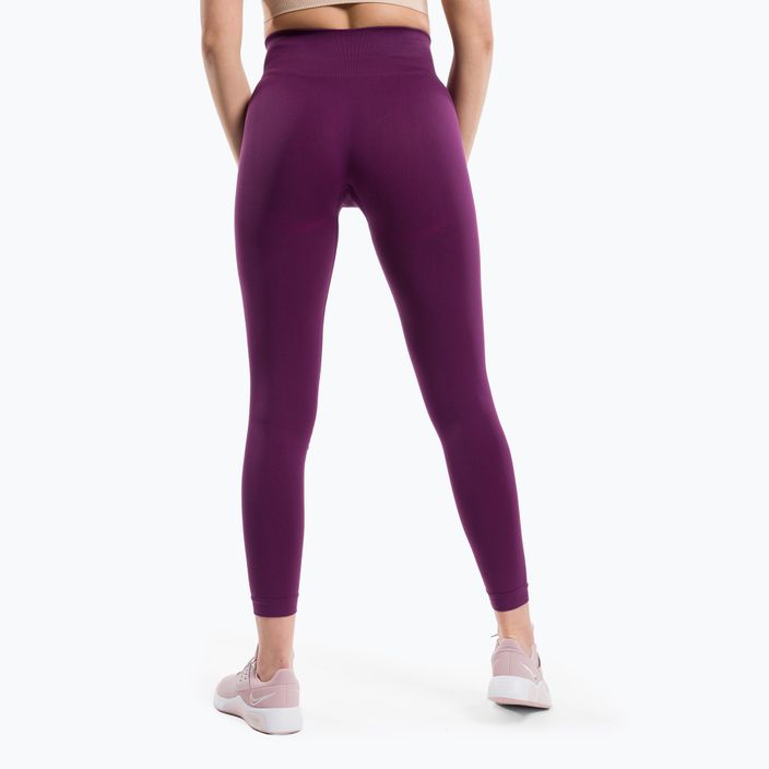 Női edző leggings Gym Glamour Flexible Violet 433 3