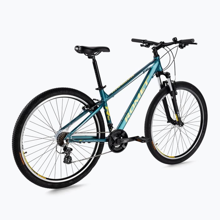 Romet Rambler R9.0 hegyi kerékpár kék és fehér 3