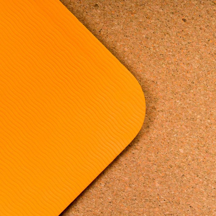 TREXO jógamatrac TPE parafa 6 mm narancssárga YM-C01P 4