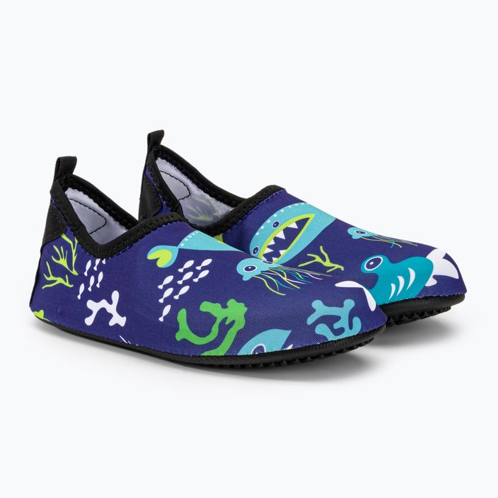 Gyermek vízi cipő AQUASTIC Aqua kék KWS054 4