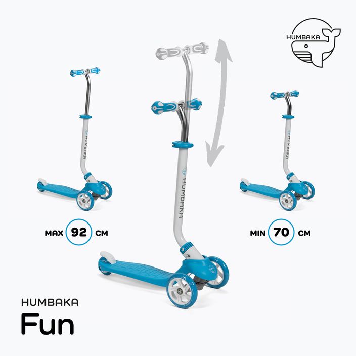 HUMBAKA Fun kék gyerek roller KS001 3