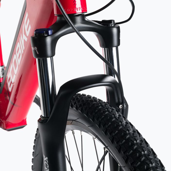 Ecobike SX4 LG elektromos kerékpár 17.5Ah piros 1010402 9