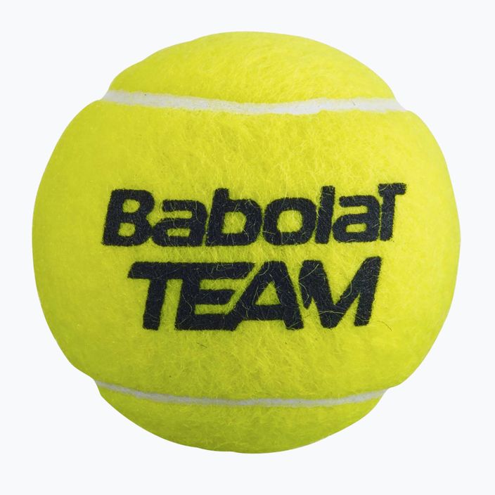 Babolat Team teniszlabdák 18 x 4 db sárga 502035 2