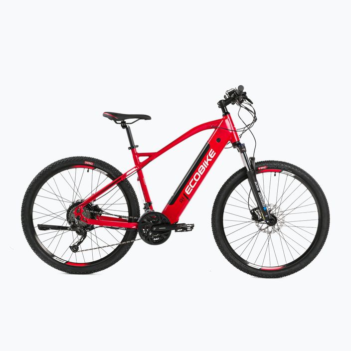 EcoBike SX4/LG elektromos kerékpár 17.5 Ah piros 1010402(2023)