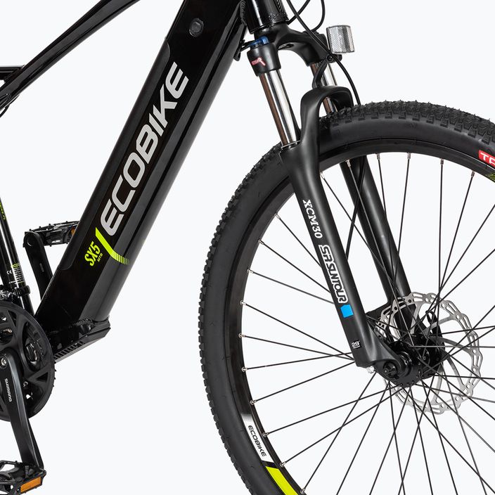 EcoBike SX5/LG elektromos kerékpár 17.5 Ah fekete 1010403(2023) 7