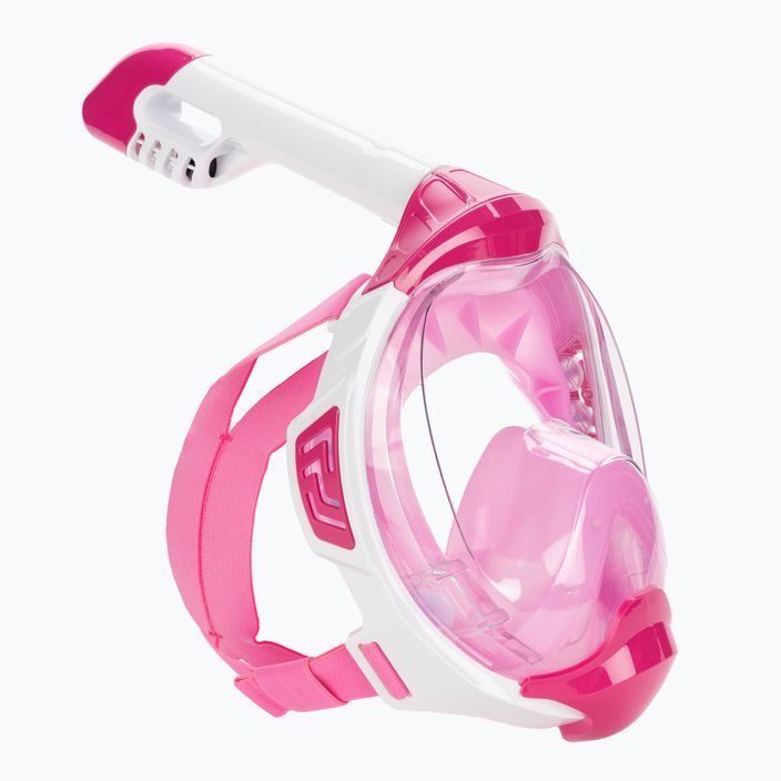 AQUASTIC KAI Jr rózsaszínű gyermek teljes arcos snorkel maszk