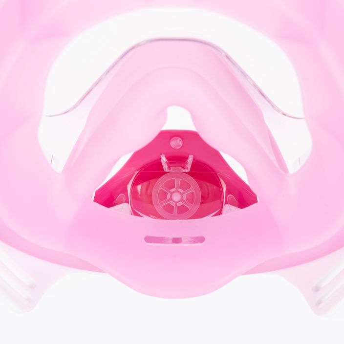 AQUASTIC KAI Jr rózsaszínű gyermek teljes arcos snorkel maszk 8