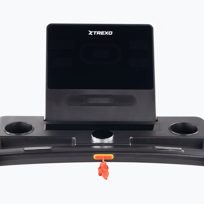 TREXO X400 elektromos futópad fekete színű 6