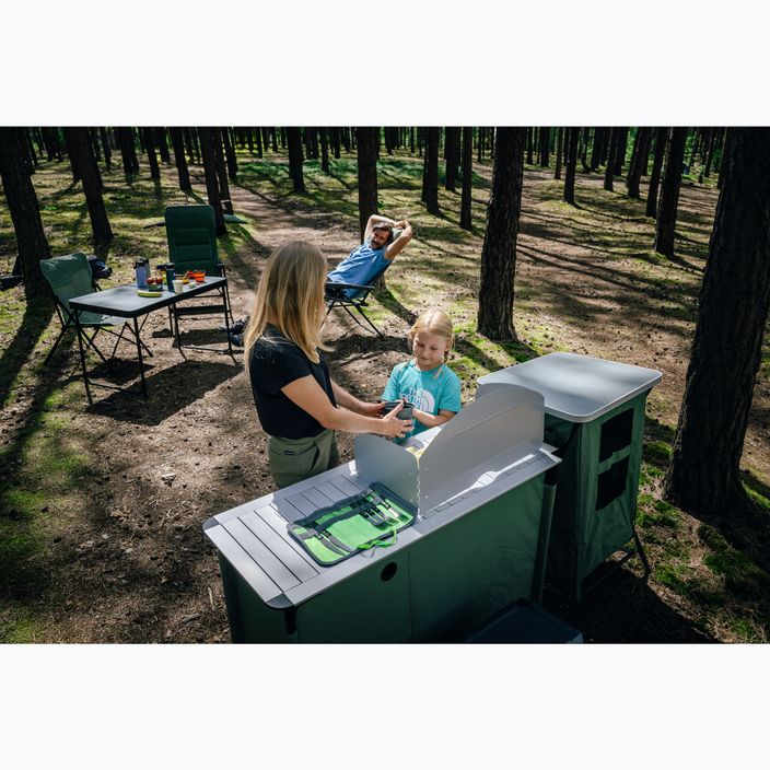 KADVA CAMPshelf túra szekrény 13 zöld 4