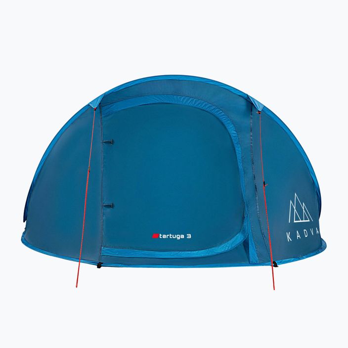 KADVA Tartuga 3 személyes kemping sátor kék 7