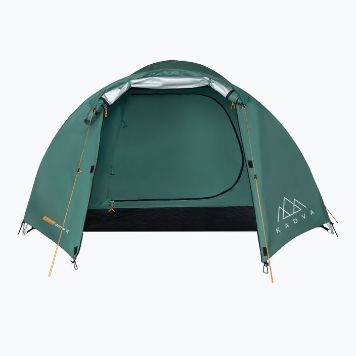 KADVA CAMPdome 3 személyes kemping sátor zöld 5