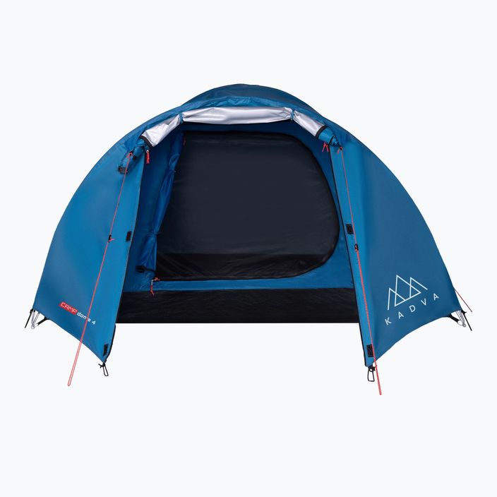 KADVA CAMPdome 4 személyes kemping sátor kék 7