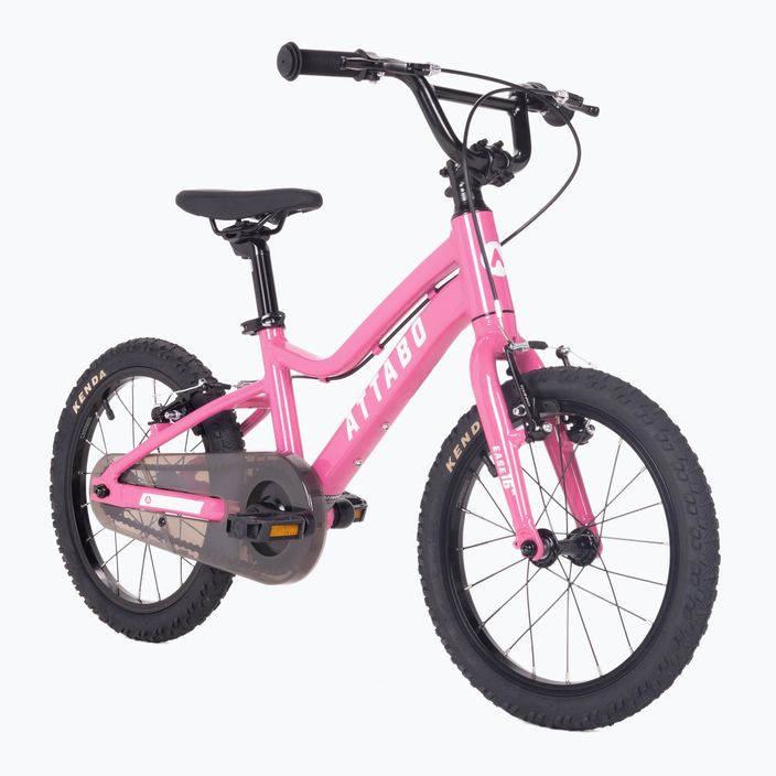 ATTABO EASE 16" gyermek kerékpár, rózsaszín 2