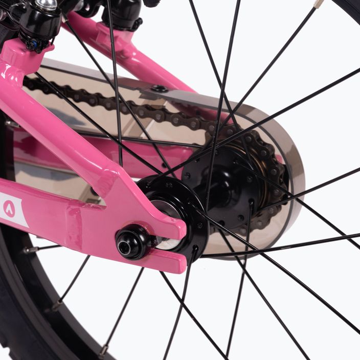 ATTABO EASE 16" gyermek kerékpár, rózsaszín 9