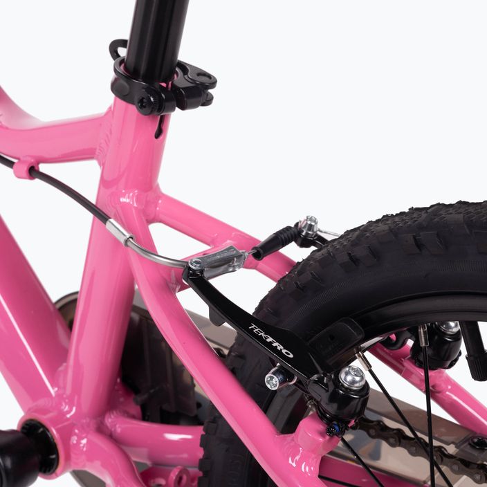 ATTABO EASE 16" gyermek kerékpár, rózsaszín 11