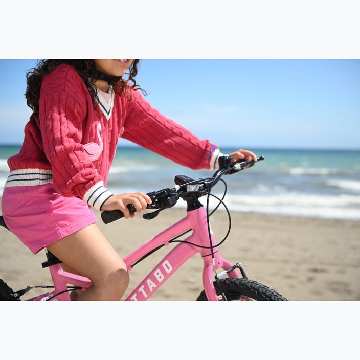 ATTABO EASE 20" gyermek kerékpár, rózsaszín 6