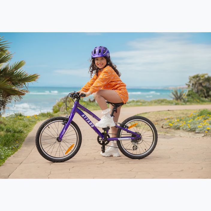ATTABO EASE 20" gyermek kerékpár, lila 4