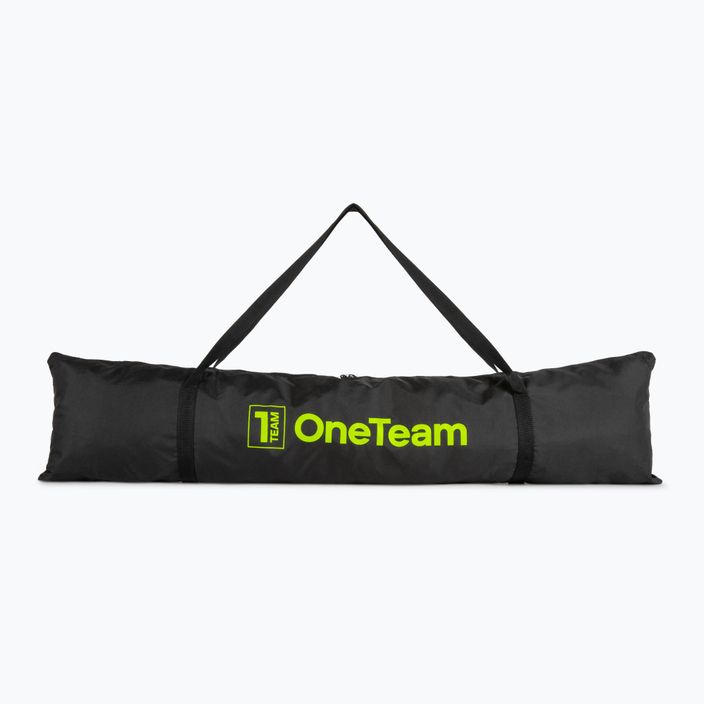 OneTeam Flex négyzet alakú focikapu 300 x 100 cm zöld 9