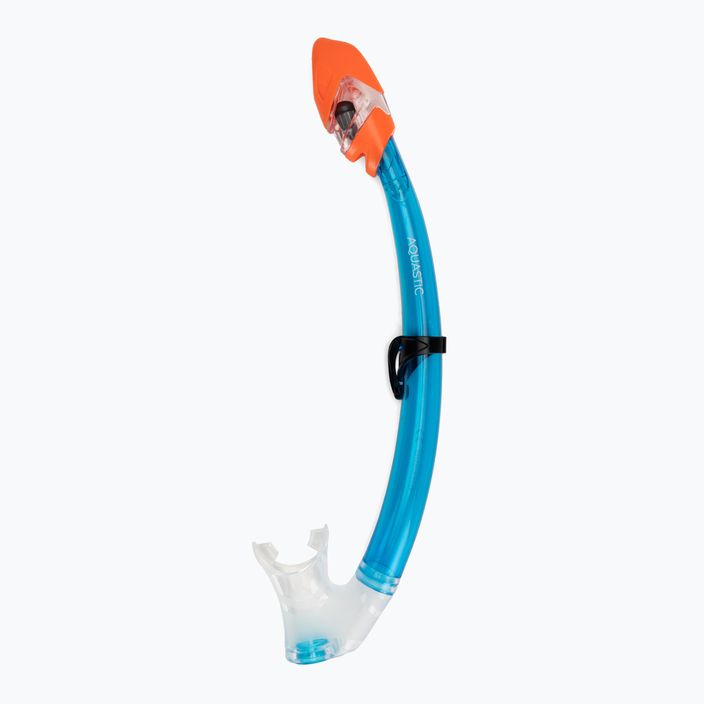 AQUASTIC Shelly gyermek snorkel készlet maszk + snorkel világoskék 6