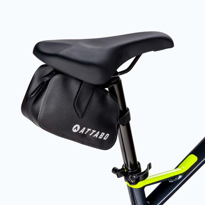 ATTABO 1.2L kerékpár ülés táska fekete ASB-210 7
