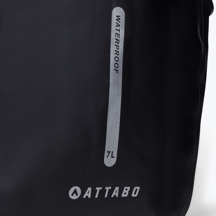 ATTABO 7L kerékpáros csomagtartó fekete APB-230 7