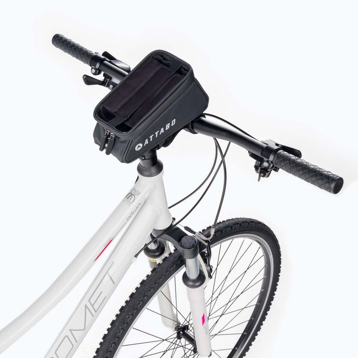 ATTABO kerékpáros telefontáska fekete ABH-200 8