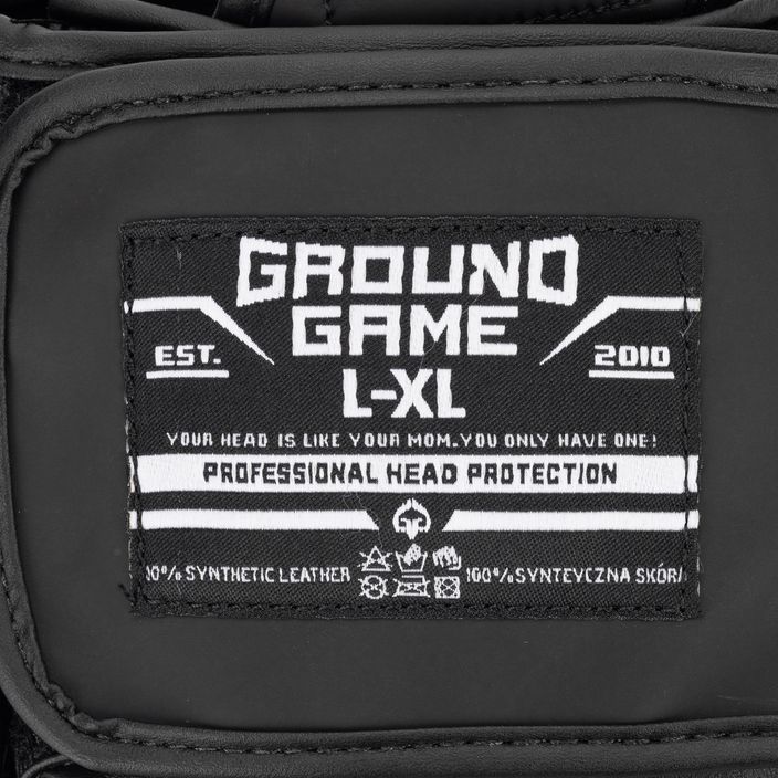 Ground Game Equinox boksz fejvédő fekete 5