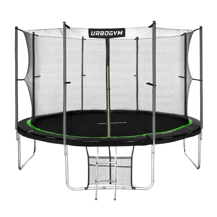 Urbogym Jumper 435 cm-es kerti trambulin fekete 14FT 2