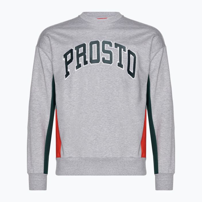 Férfi melegítőfelső  PROSTO Crewneck Splork gray