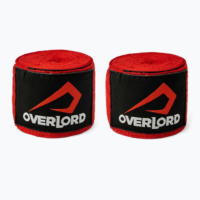 Bokszkötszerek Overlord elasztikus piros 200001-R/350 3