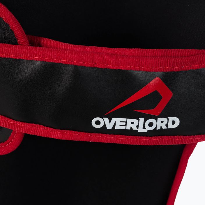 Overlord Fighter sípcsontvédő piros 301002-R/M 3