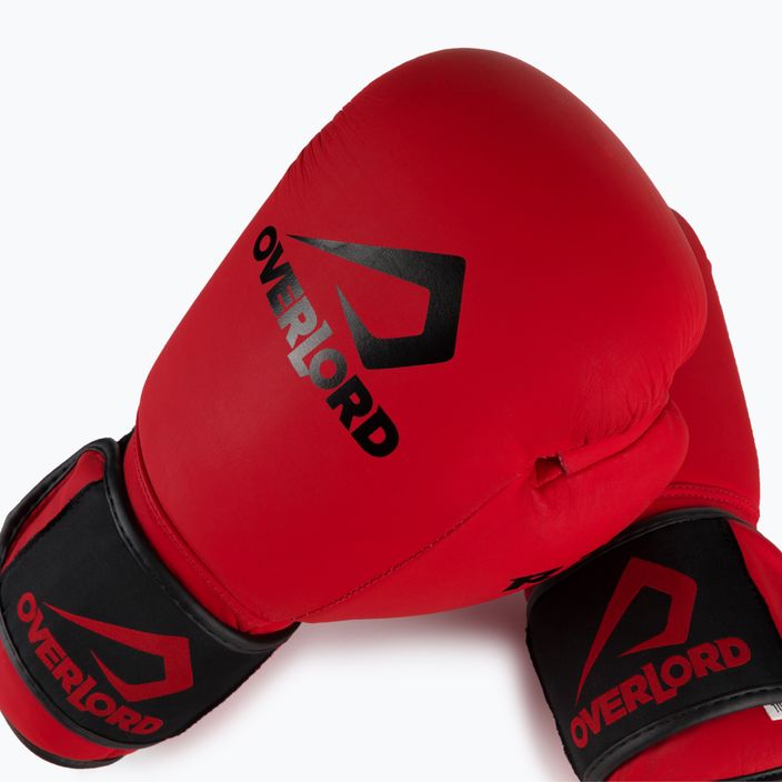 Overlord Rage piros bokszkesztyű 100004-R/10OZ 9