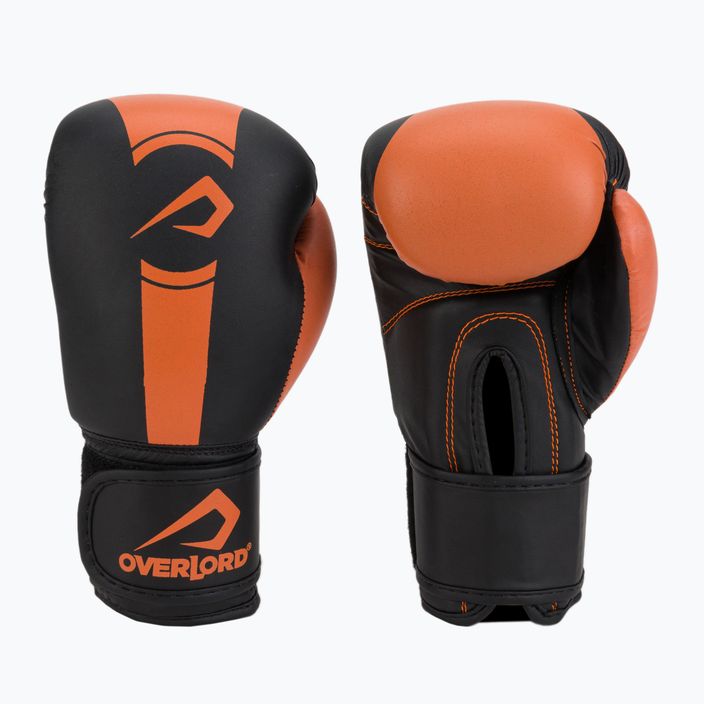 Overlord Boxer kesztyű fekete és narancssárga 100003 3