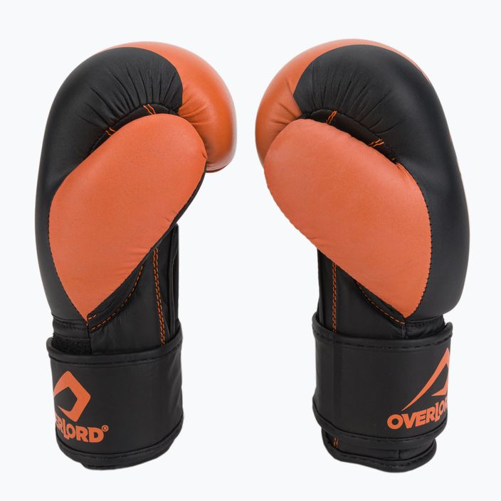 Overlord Boxer kesztyű fekete és narancssárga 100003 4