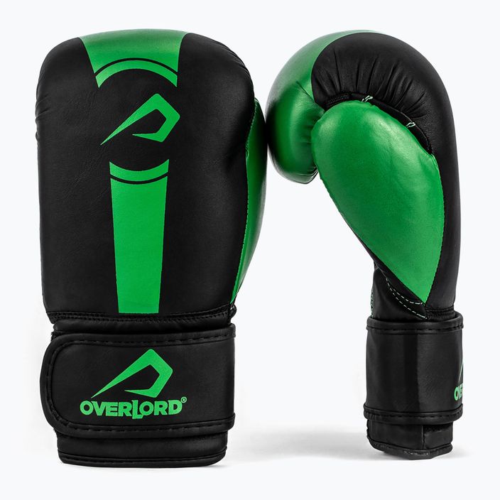 Overlord Boxer kesztyű fekete-zöld 100003-GR 7