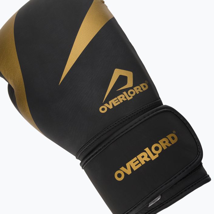 Overlord Riven fekete és arany bokszkesztyű 100007 5