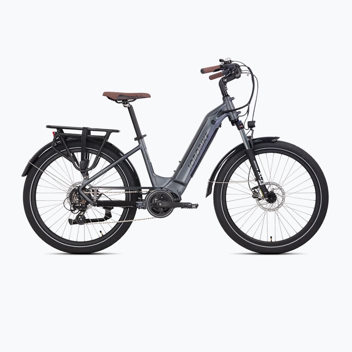 JOBOBIKE Lyon 36V 14Ah 504Wh férfi elektromos kerékpár, szürke