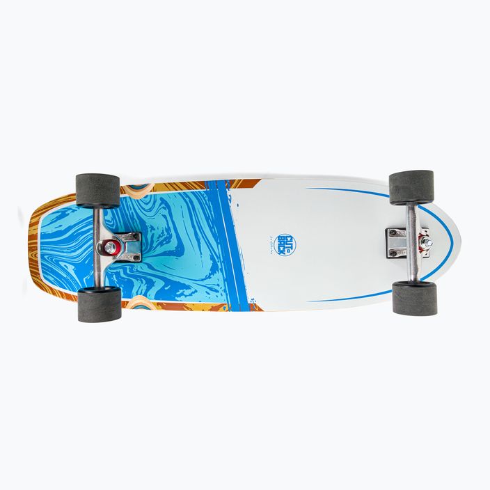Surfskate Cutback Splash 34" fehér-kék gördeszka CUT-SUR-SPL