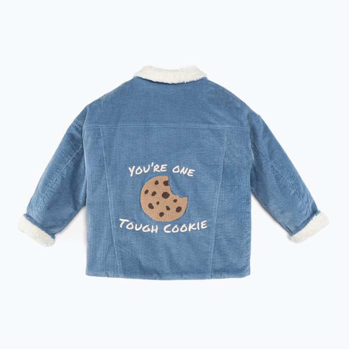 Gyermek kabát KID STORY Teddy air blue cookie 4