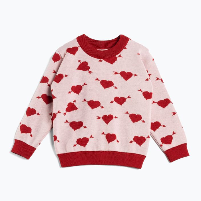 KID STORY Merino édes szív gyermek pulóver