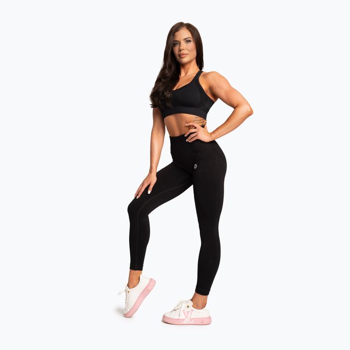 Női leggings Gym Glamour Basic Scrunch fekete 2