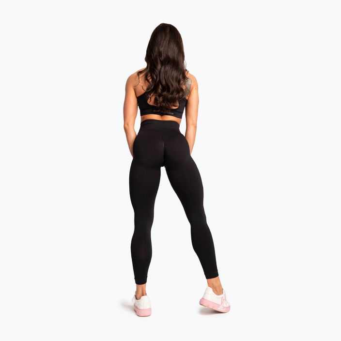 Női leggings Gym Glamour Basic Scrunch fekete 3