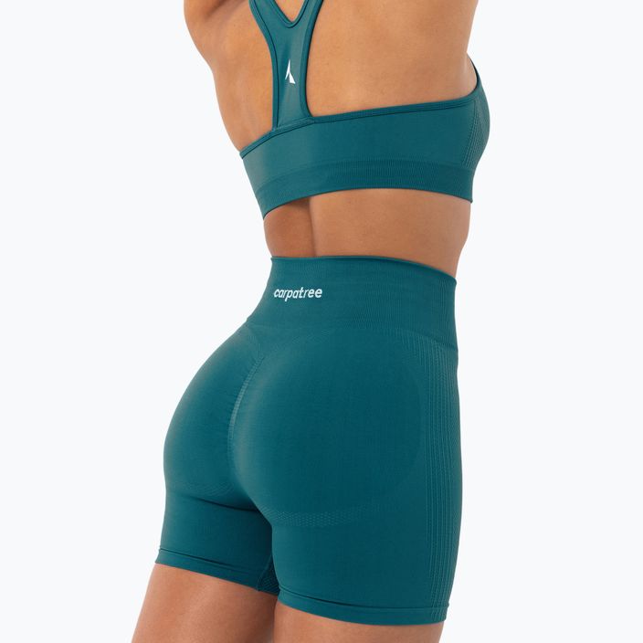 Carpatree Blaze Seamless mély óceánkék fitness melltartó 6