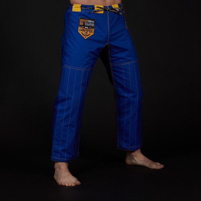GI to Brazilian Jiu-Jitsu férfi Ground Game Champion 2.0 kék GICHNEWBLUA1 8