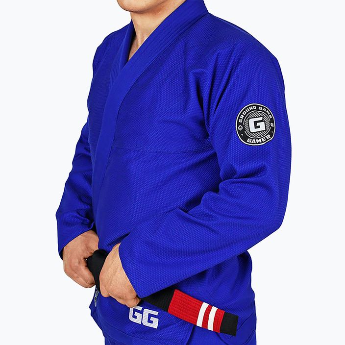 GI for Brazilian Jiu-Jitsu férfi Ground Game Gamer kék GIGAMERBLUA1 2